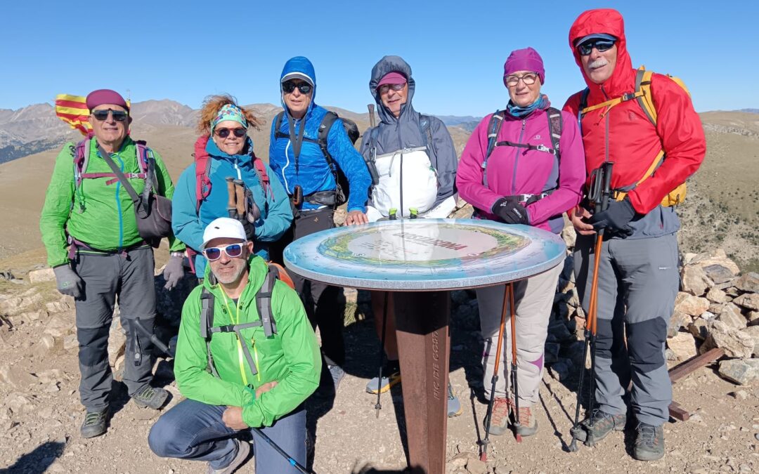 Diumenge 15 de Setembre: Sortida al Costabona (2465 m), Portella de Rojà i Roca Colom (2506 m)